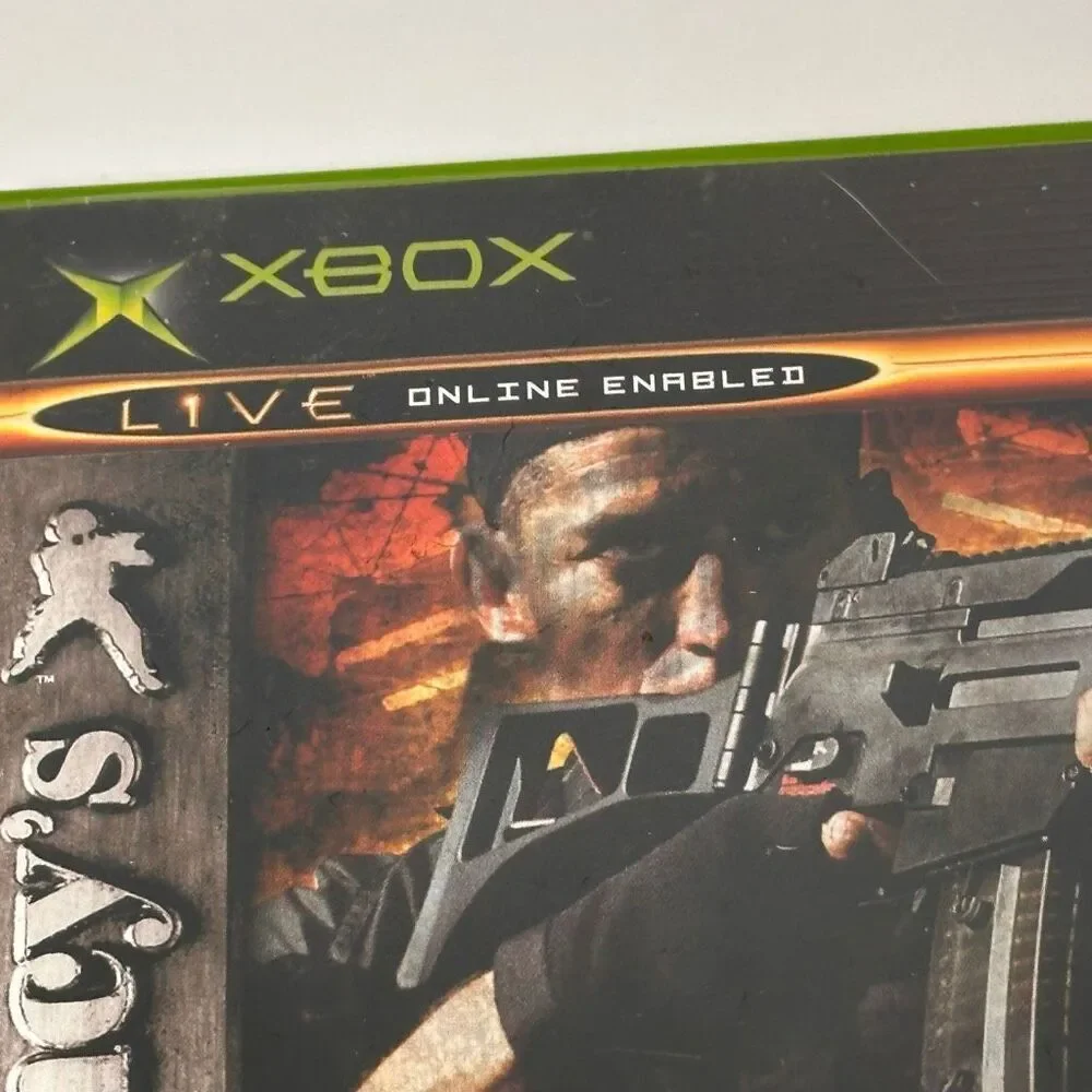 Xbox Game Lot Tom Clancy’s Rainbow Six 3 & Splinter Cell 2 Games